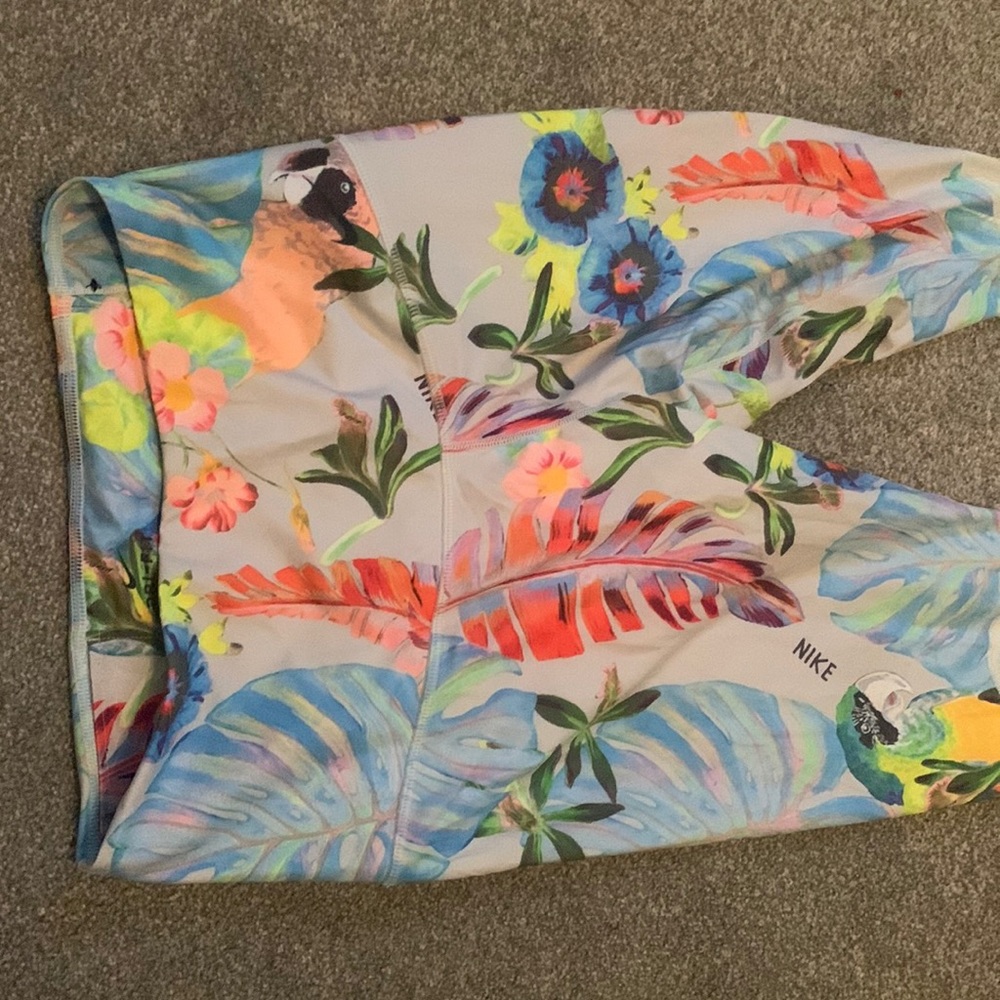 floral print nike leggings